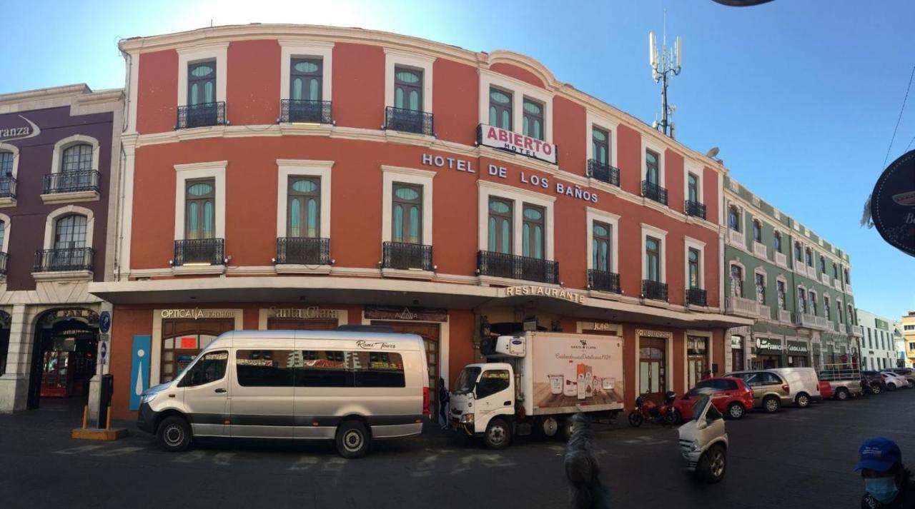 Hotel De Los Banos Pachuca Exterior foto